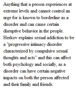 Week 5_Sex Addiction Psychology of Human Sexuality